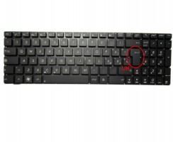 Tastatura Asus  N56DP. Keyboard Asus  N56DP. Tastaturi laptop Asus  N56DP. Tastatura notebook Asus  N56DP