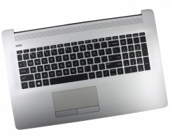 Tastatura HP V162602NS1 Neagra cu Palmrest Argintiu si TouchPad iluminata backlit. Keyboard HP V162602NS1 Neagra cu Palmrest Argintiu si TouchPad. Tastaturi laptop HP V162602NS1 Neagra cu Palmrest Argintiu si TouchPad. Tastatura notebook HP V162602NS1 Neagra cu Palmrest Argintiu si TouchPad