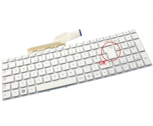 Tastatura Samsung  NP300E5A alba. Keyboard Samsung  NP300E5A. Tastaturi laptop Samsung  NP300E5A. Tastatura notebook Samsung  NP300E5A