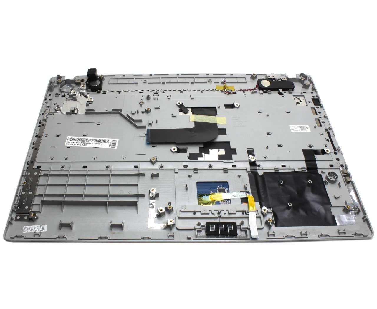 Tastatura Samsung NP RV520 neagra cu Palmrest argintiu imagine 2021 powerlaptop.ro