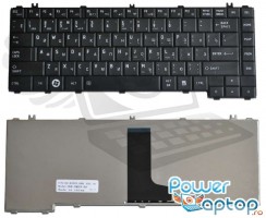 Tastatura Toshiba Satellite L635-S3104 neagra. Keyboard Toshiba Satellite L635-S3104 neagra. Tastaturi laptop Toshiba Satellite L635-S3104 neagra. Tastatura notebook Toshiba Satellite L635-S3104 neagra