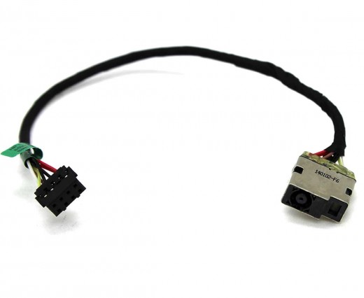 Mufa alimentare HP  15-G cu fir . DC Jack HP  15-G cu fir