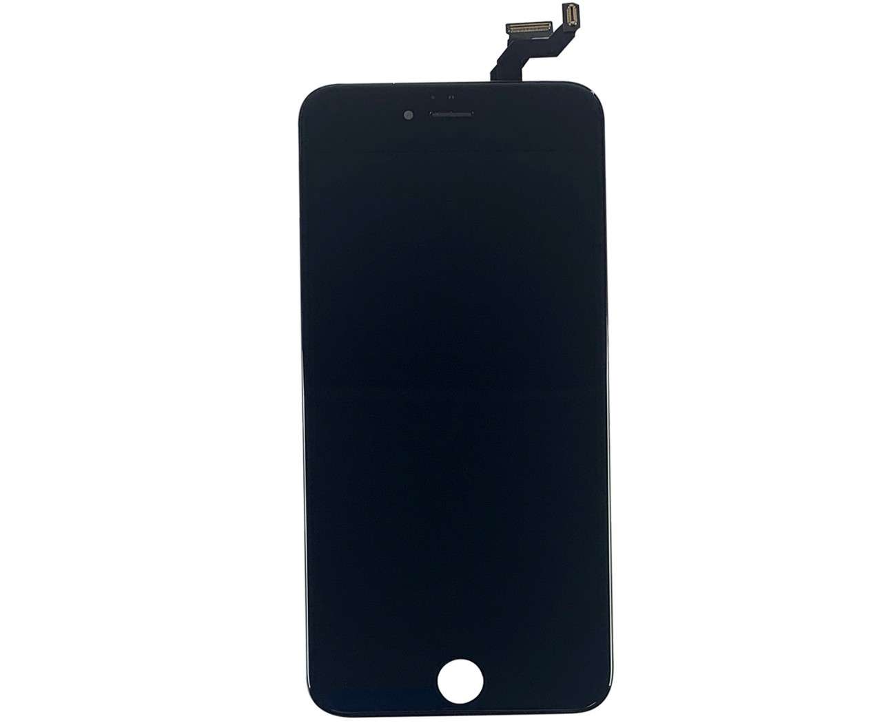Display iPhone 6 Plus LCD Negru Complet Cu Tablita Metalica Si Conector Amprenta (Negru) (Negru)
