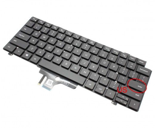 Tastatura Dell Latitude 5420 iluminata. Keyboard Dell Latitude 5420. Tastaturi laptop Dell Latitude 5420. Tastatura notebook Dell Latitude 5420