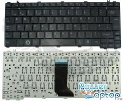 Tastatura Toshiba Satellite U400 neagra. Keyboard Toshiba Satellite U400 neagra. Tastaturi laptop Toshiba Satellite U400 neagra. Tastatura notebook Toshiba Satellite U400 neagra