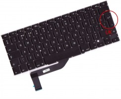 Tastatura Apple MacBook Pro 15 Retina A1398 ME664. Keyboard Apple MacBook Pro 15 Retina A1398 ME664. Tastaturi laptop Apple MacBook Pro 15 Retina A1398 ME664. Tastatura notebook Apple MacBook Pro 15 Retina A1398 ME664