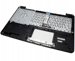 Tastatura Asus  X555LJ Neagra cu Palmrest argintiu