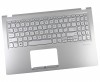 Tastatura Asus 90NB0TH1-R30US0 Argintie cu Palmrest Argintiu iluminata backlit. Keyboard Asus 90NB0TH1-R30US0 Argintie cu Palmrest Argintiu. Tastaturi laptop Asus 90NB0TH1-R30US0 Argintie cu Palmrest Argintiu. Tastatura notebook Asus 90NB0TH1-R30US0 Argintie cu Palmrest Argintiu