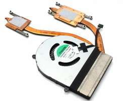 Cooler laptop Lenovo  AT0ZR001VV0 cu heatpipe. Ventilator procesor Lenovo  AT0ZR001VV0. Sistem racire laptop Lenovo  AT0ZR001VV0