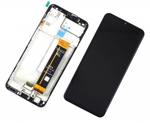 Ansamblu Display LCD  + Touchscreen Samsung Galaxy M23 M236 Display Original Service Pack cu Rama. Modul Ecran + Digitizer Samsung Galaxy M23 M236 Display Original Service Pack cu Rama