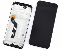 Ansamblu Display LCD  + Touchscreen Motorola Moto E7 PLUS XT2081-1 cu rama neagra. Modul Ecran + Digitizer Motorola Moto E7 PLUS XT2081-1 cu rama