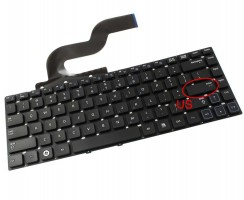 Tastatura neagra Samsung  RC411 layout US fara rama enter mic
