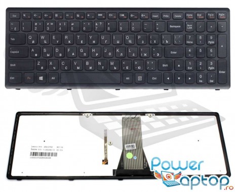 Tastatura Lenovo  25213001 iluminata backlit. Keyboard Lenovo  25213001 iluminata backlit. Tastaturi laptop Lenovo  25213001 iluminata backlit. Tastatura notebook Lenovo  25213001 iluminata backlit