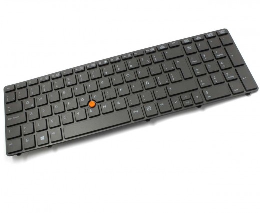 Tastatura HP EliteBook 8570W iluminata backlit. Keyboard HP EliteBook 8570W iluminata backlit. Tastaturi laptop HP EliteBook 8570W iluminata backlit. Tastatura notebook HP EliteBook 8570W iluminata backlit