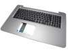 Tastatura Asus X756UJ Neagra cu Palmrest Gri. Keyboard Asus X756UJ Neagra cu Palmrest Gri. Tastaturi laptop Asus X756UJ Neagra cu Palmrest Gri. Tastatura notebook Asus X756UJ Neagra cu Palmrest Gri