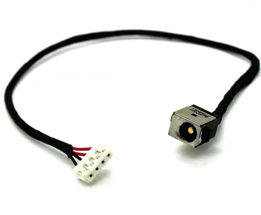 Mufa alimentare Toshiba Satellite S55T-A cu fir . DC Jack Toshiba Satellite S55T-A cu fir