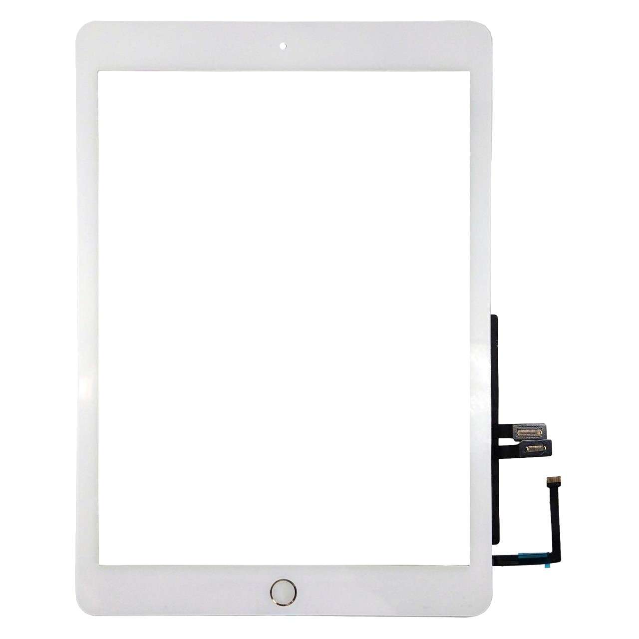 Touchscreen Digitizer Apple iPad 6 A1954 cu buton home si adeziv Alb Geam Sticla Tableta Apple imagine noua reconect.ro