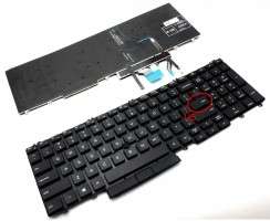 Tastatura Dell Precision 7530 iluminata. Keyboard Dell Precision 7530. Tastaturi laptop Dell Precision 7530. Tastatura notebook Dell Precision 7530