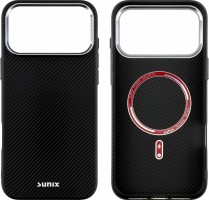 Husa iPhone Air Sunix Neo Black Neagra compatibila MagSafe