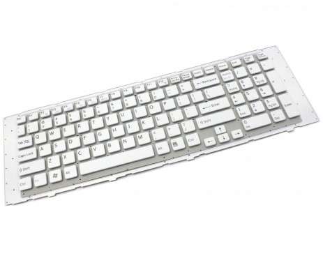 Tastatura Sony 148933411 alba. Keyboard Sony 148933411. Tastaturi laptop Sony 148933411. Tastatura notebook Sony 148933411