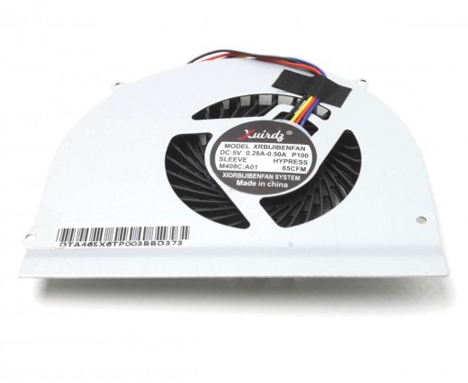 Cooler laptop Dell Latitude E6530. Ventilator procesor Dell Latitude E6530. Sistem racire laptop Dell Latitude E6530