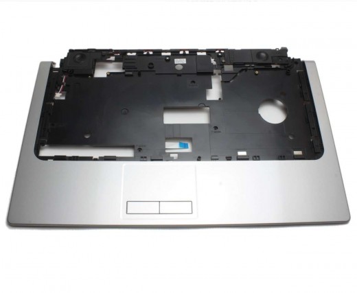 Palmrest Dell Studio 1555. Carcasa Superioara Dell Studio 1555 Argintiu cu touchpad inclus