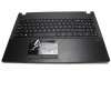 Tastatura Asus PU551JA neagra cu Palmrest neagru iluminata backlit. Keyboard Asus PU551JA neagra cu Palmrest neagru. Tastaturi laptop Asus PU551JA neagra cu Palmrest neagru. Tastatura notebook Asus PU551JA neagra cu Palmrest neagru