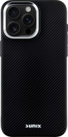 Husa iPhone 15 Pro Max Sunix Neo Black Neagra compatibila MagSafe