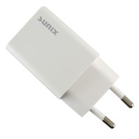 Incarcator de Retea / Adaptor USB Sunix S10, 5V / 2.1A, Alb