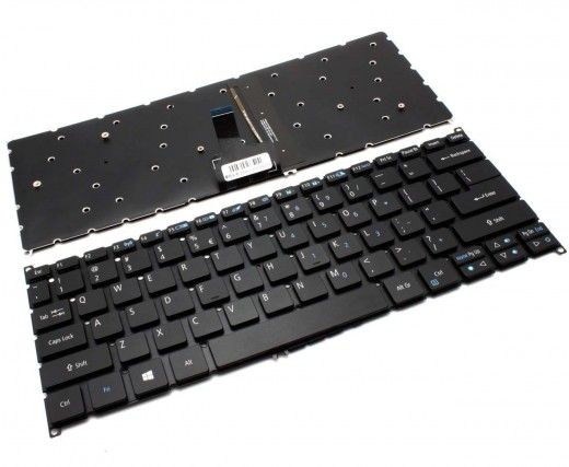 Tastatura Acer Aspire R14 iluminata backlit. Keyboard Acer Aspire R14 iluminata backlit. Tastaturi laptop Acer Aspire R14 iluminata backlit. Tastatura notebook Acer Aspire R14 iluminata backlit