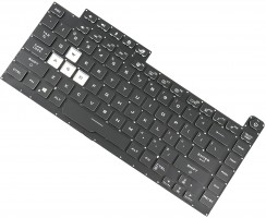 Tastatura Asus ROG STRIX G G512L iluminata RGB banda 8 pini layout US fara rama enter mic