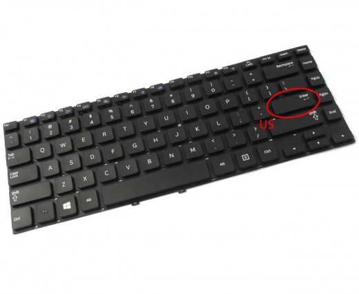 Tastatura Samsung  NP350V4X neagra. Keyboard Samsung  NP350V4X. Tastaturi laptop Samsung  NP350V4X. Tastatura notebook Samsung  NP350V4X