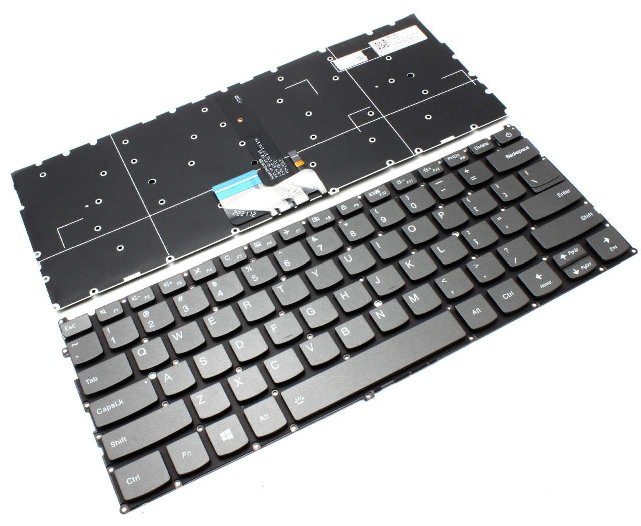 Tastatura Lenovo IdeaPad 720S-13IKB Type 81A8 iluminata backlit cu panglica scurta image