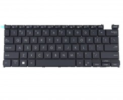 Tastatura Neagra Asus 2C14D10000089 iluminata varianta cu 4 suruburi layout US fara rama enter mic