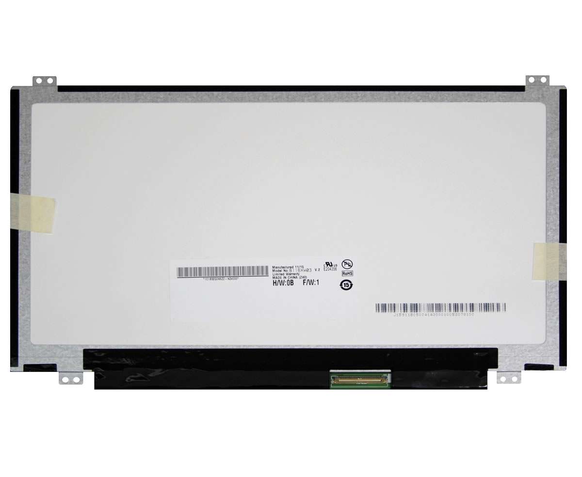 Display laptop Acer Aspire One 11.6 slim Ecran 11.6 1366×768 40 pini led lvds 11.6 imagine noua reconect.ro
