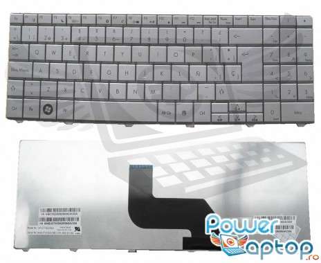 Tastatura Gateway  NV79 argintie. Keyboard Gateway  NV79 argintie. Tastaturi laptop Gateway  NV79 argintie. Tastatura notebook Gateway  NV79 argintie