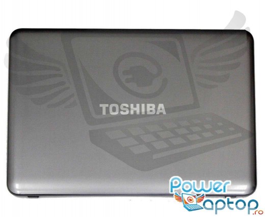 Carcasa Display Toshiba Satellite C850D. Cover Display Toshiba Satellite C850D. Capac Display Toshiba Satellite C850D Gri