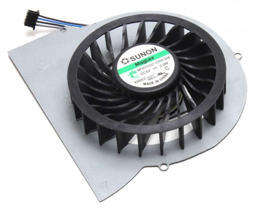 Cooler laptop HP 8560P Mufa 4 pini. Ventilator procesor HP 8560P. Sistem racire laptop HP 8560P