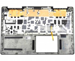 Tastatura Dell 02D6K1 Neagra cu Palmrest Gri iluminata backlit