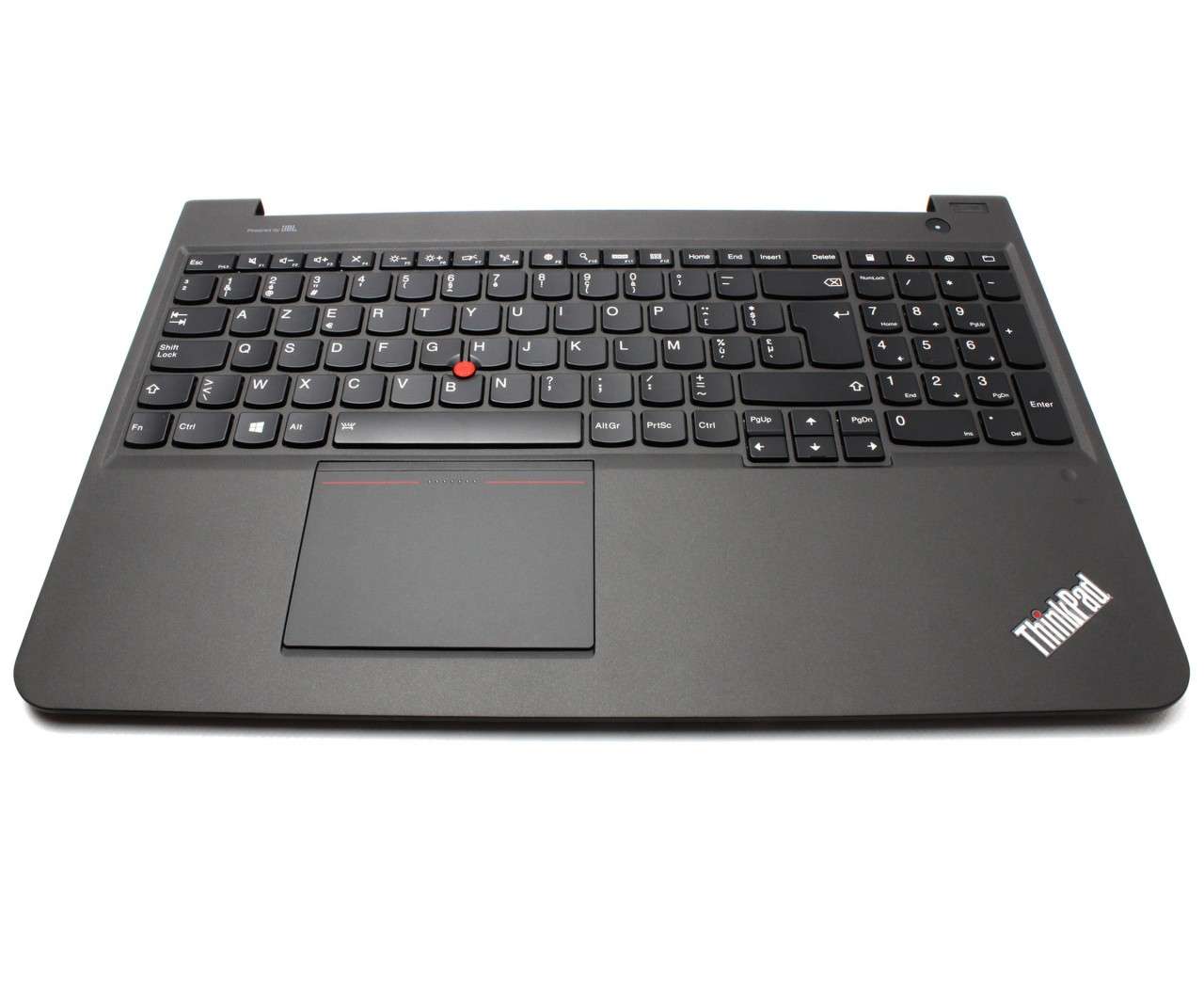 Tastatura Lenovo 00HM830 Neagra cu Palmrest Gri fara Decupaj Senzor Amprenta image