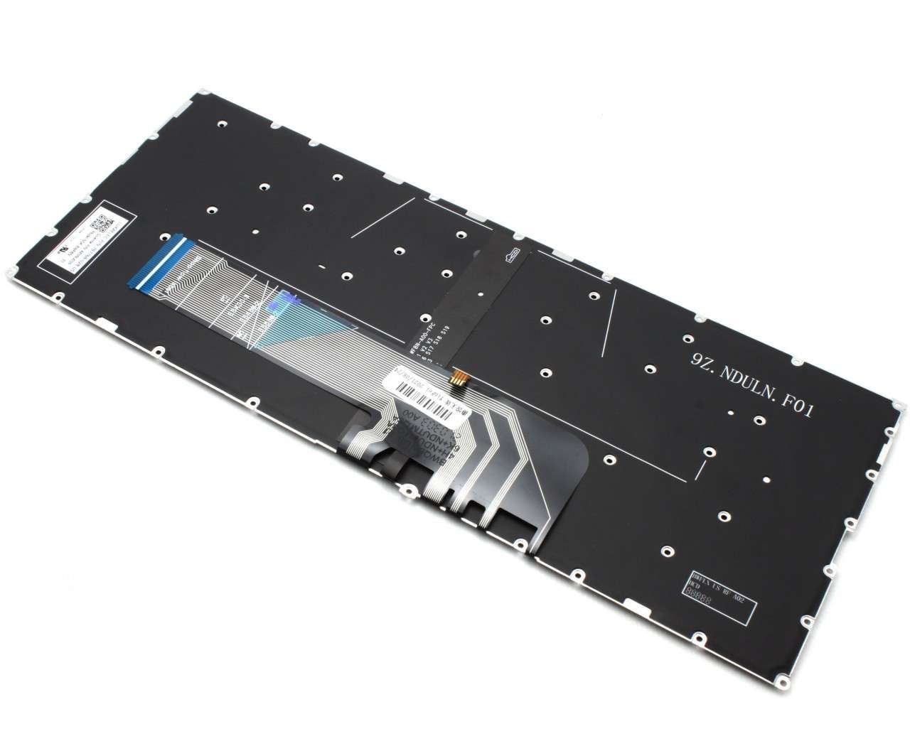 Tastatura Lenovo Yoga 530S-15IKB Argintie iluminata backlit IBM Lenovo imagine noua 2022
