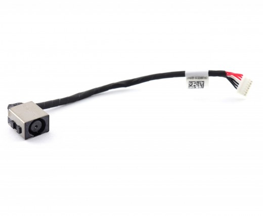 Mufa alimentare Dell Inspiron 14 7466 cu fir . DC Jack Dell Inspiron 14 7466 cu fir