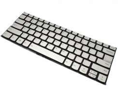 Tastatura Lenovo Yoga 530S-14 Argintie iluminata backlit. Keyboard Lenovo Yoga 530S-14 Argintie. Tastaturi laptop Lenovo Yoga 530S-14 Argintie. Tastatura notebook Lenovo Yoga 530S-14 Argintie
