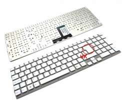 Tastatura Sony Vaio VPC EC3BFX alba. Keyboard Sony Vaio VPC EC3BFX. Tastaturi laptop Sony Vaio VPC EC3BFX. Tastatura notebook Sony Vaio VPC EC3BFX