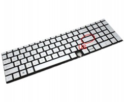 Tastatura HP Envy 17-CG Argintie iluminata. Keyboard HP Envy 17-CG. Tastaturi laptop HP Envy 17-CG. Tastatura notebook HP Envy 17-CG