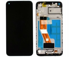 Ansamblu Display LCD + Touchscreen Original Service Pack Samsung Galaxy M11 M115 Black Negru. Ecran + Digitizer Original Service Pack Samsung Galaxy M11 M115 Black Negru