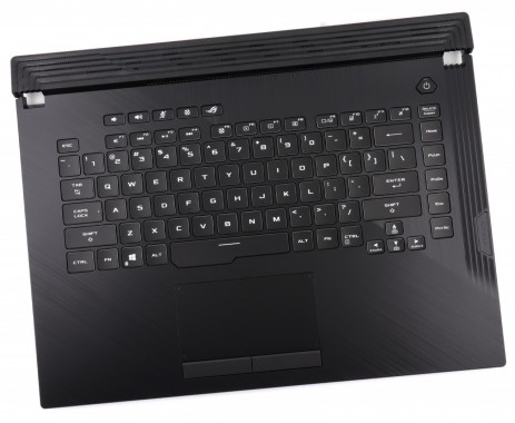 Tastatura Asus ROG Strix G G531GV Neagra cu Palmrest Negru si TouchPad iluminata backlit. Keyboard Asus ROG Strix G G531GV Neagra cu Palmrest Negru si TouchPad. Tastaturi laptop Asus ROG Strix G G531GV Neagra cu Palmrest Negru si TouchPad. Tastatura notebook Asus ROG Strix G G531GV Neagra cu Palmrest Negru si TouchPad