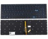Tastatura Lenovo PK131YJ4B17 Neagra cu margini albastre iluminata backlit. Keyboard Lenovo PK131YJ4B17 Neagra cu margini albastre. Tastaturi laptop Lenovo PK131YJ4B17 Neagra cu margini albastre. Tastatura notebook Lenovo PK131YJ4B17 Neagra cu margini albastre