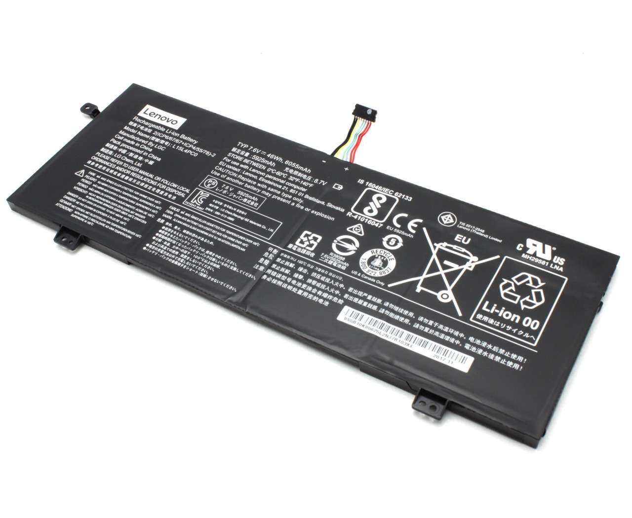 Baterie Lenovo IdeaPad 710s Plus Originala 46Wh 46Wh
