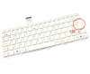 Tastatura Asus Eee PC R11CX alba. Keyboard Asus Eee PC R11CX. Tastaturi laptop Asus Eee PC R11CX. Tastatura notebook Asus Eee PC R11CX
